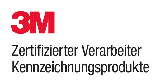 3M Zertifizierter Verarbeiter Kennzeichnungsprodukte official Logo
